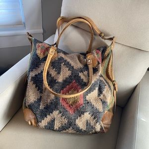 RARE! Free People Savoy Weekender Bag